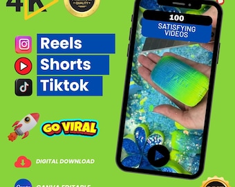 Satisfying ASMR Video Bundle: Soap Cutting Footage for TikTok, Reels (4K Instant Download)