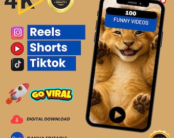 Funny Viral Videos Bundle: TikTok, Reels, YouTube Comedy Clips