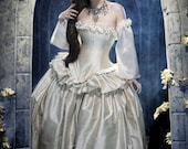 Unique Wedding Dress Fantasy Gown - Alternative Bridal Masquerade Costume - Renaissance dress - " Cinderella Wedding Dress " - Custom Order