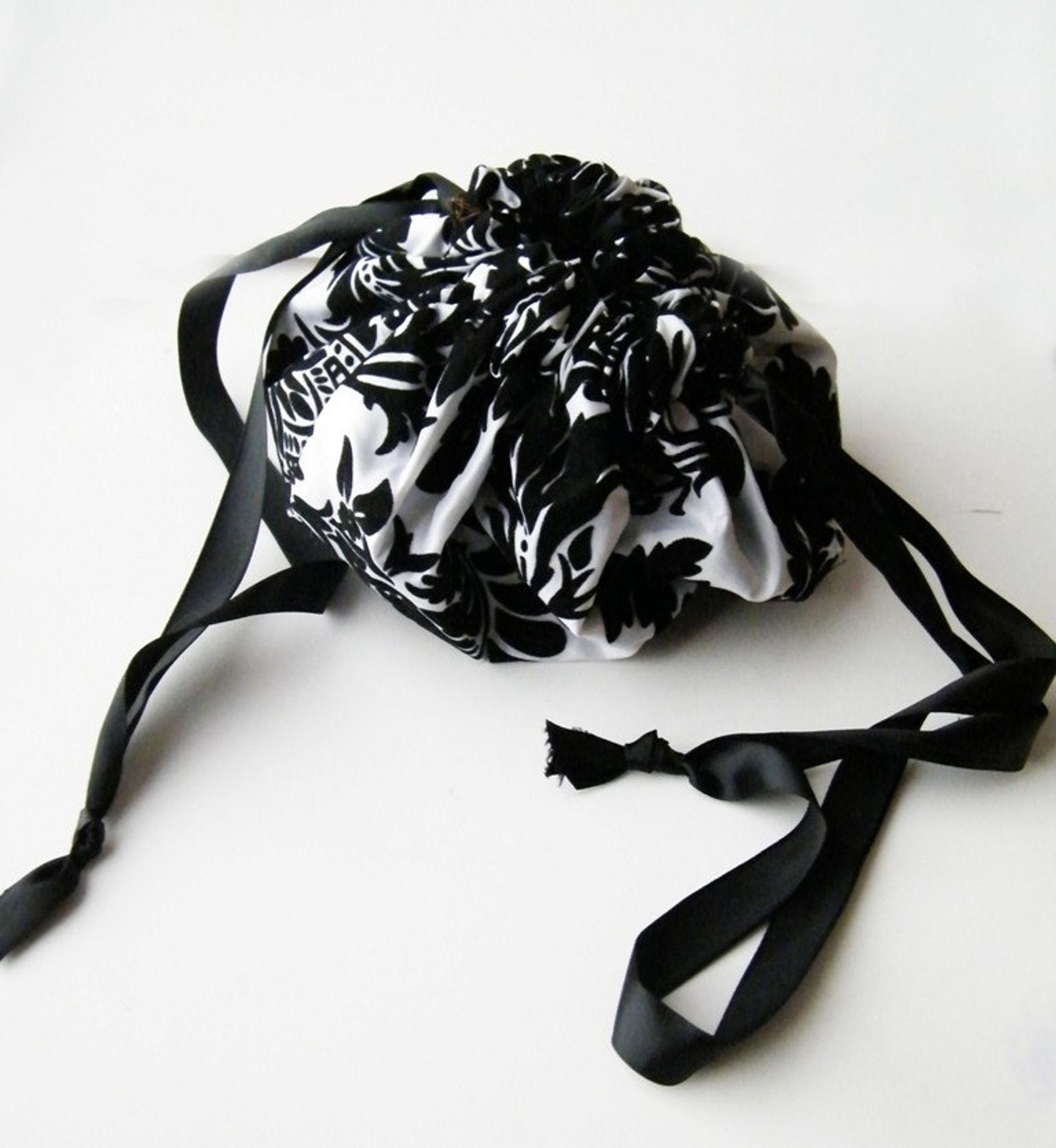 Small Damask Steampunk Purse Custom Dice Bag Velvet Nerdy Etsy