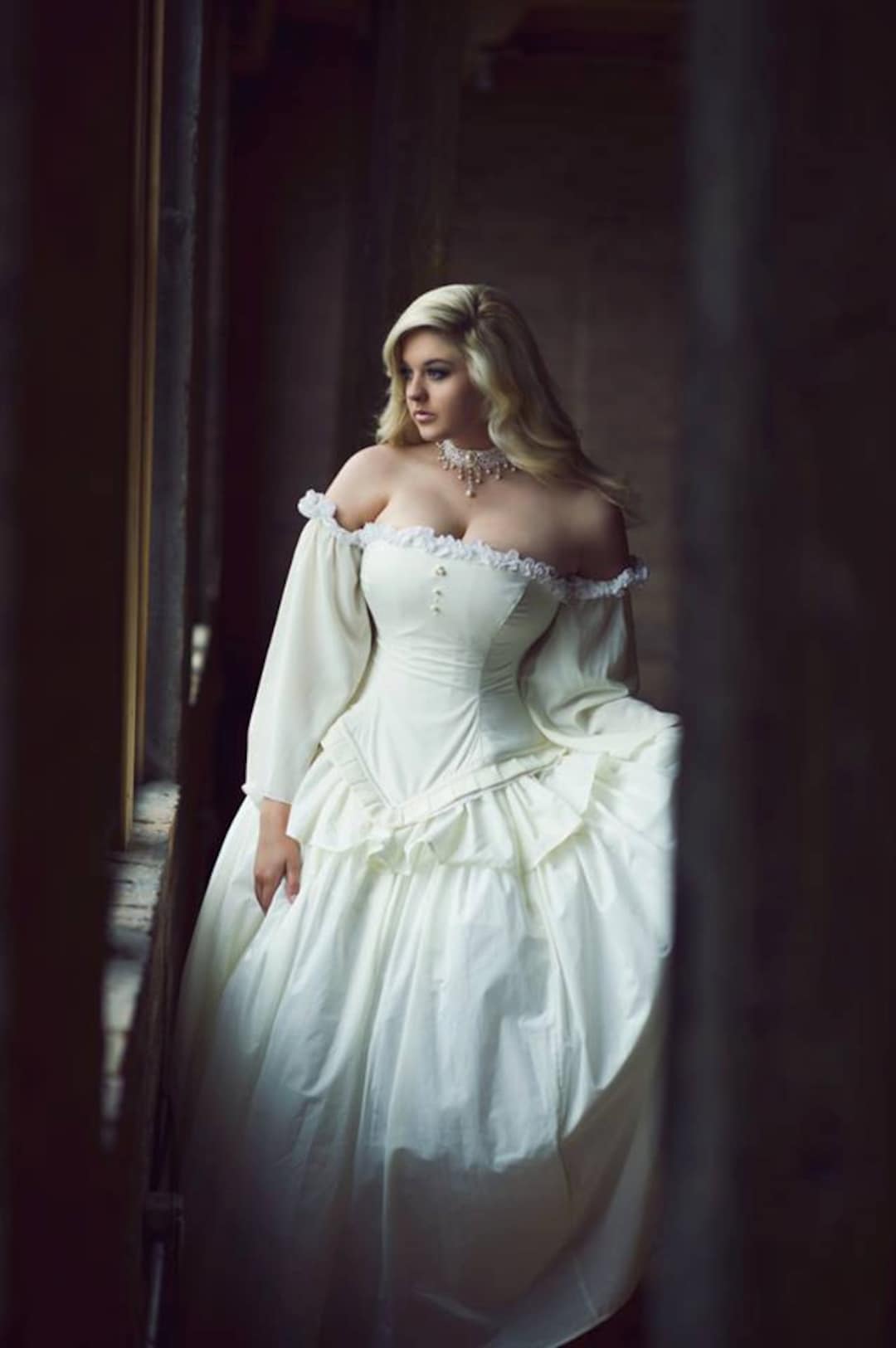 Plus size fantasy wedding best sale dresses