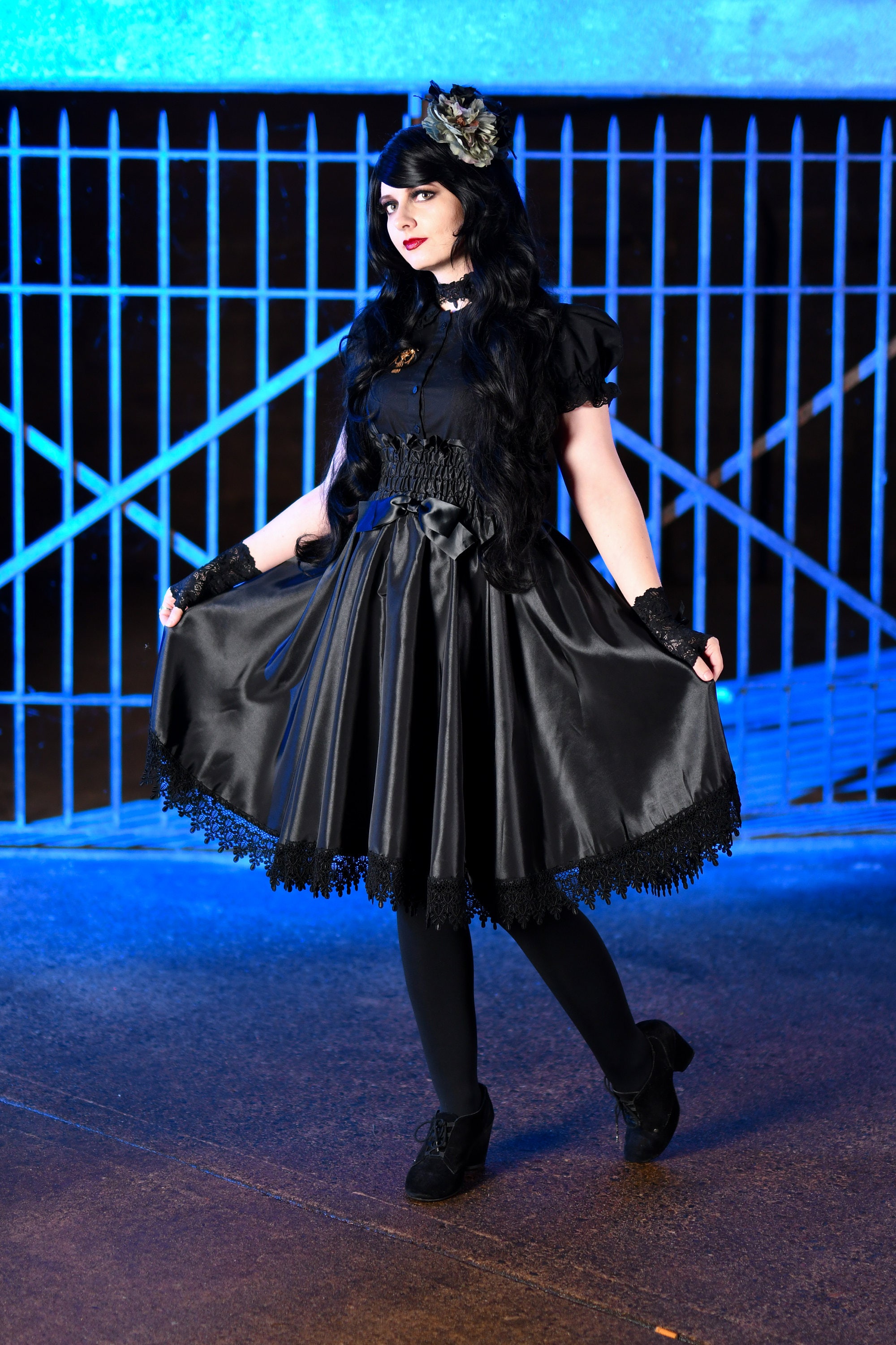 gothic skirt plus size