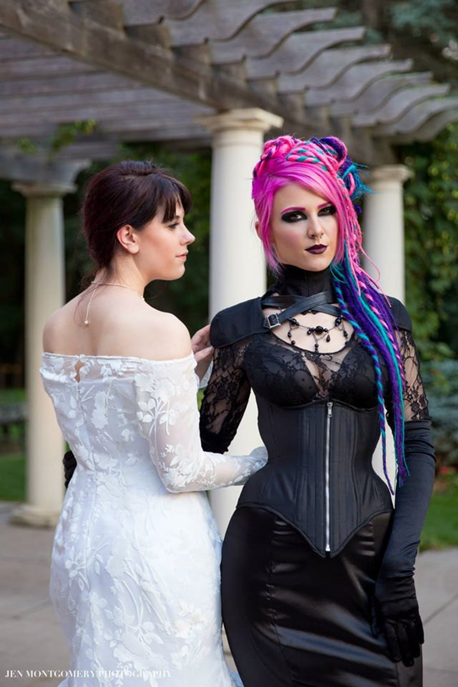 Goth Queen Mermaid Gown Black Fetish Alternative Wedding Dress | Etsy