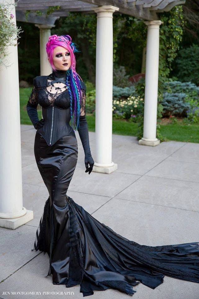 Avant Garde See Through Dress, Organza Dress for Holidays and Parties,  Black Sheer Dress, Black Cyberpunk Clothing -  Canada