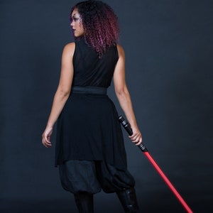 Star Wars Cosplay Dark Rey Sith Costume Starwars Jedi Tunic Dress Petite to Plus Size Custom to Order image 5