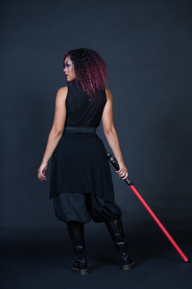 Star Wars Cosplay Dark Rey Sith Costume Starwars Jedi Tunic Dress Petite to Plus Size Custom to Order image 5