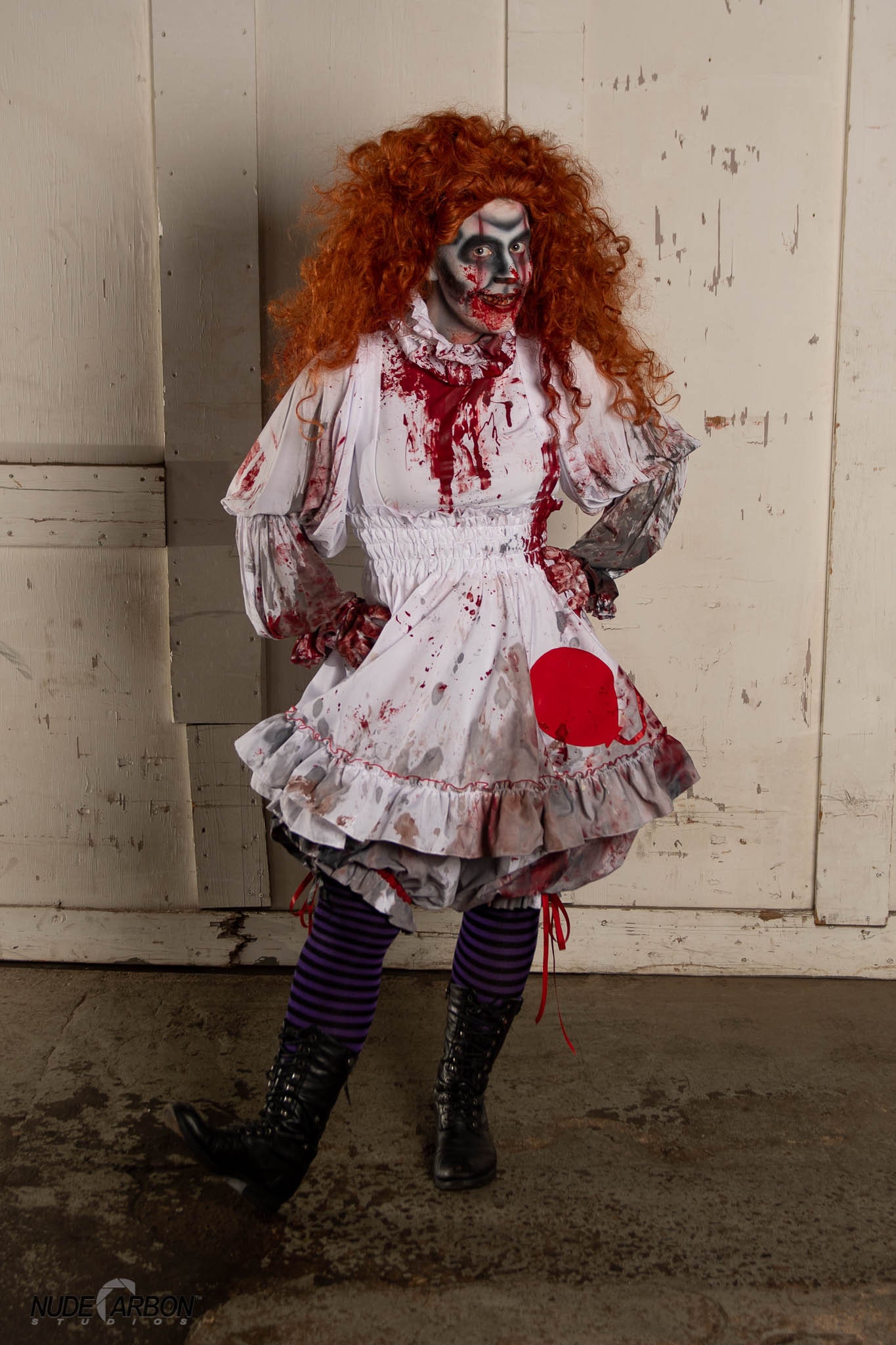 Distressed Clown Halloween Costume Gurololita Pennywise It Etsy Hong Kong Distressed Clown Halloween Costume Gurololita Pennywise It Etsy Hong Kong