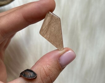 Wine Topaz Cabochon: Polished Gemstone for Jewelry, Collection & Energy Work