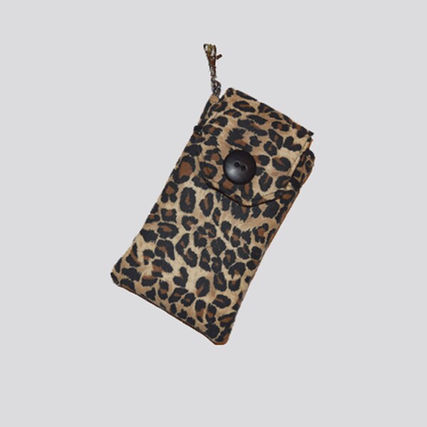 Fabric Smartphone case, Droid case, iPod touch case, iPhone 11 case, iPhone 13 .case, iPhone Case, Blackberry, Leopard