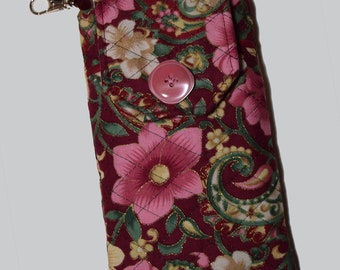 iphone case, Cell Phone Purse, Fabric phone cases, Padded Phone case, Samsung Phone case, Smartphone case, iPhone 13 case, iPhone Case