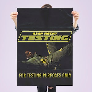 ASAP Rocky - Poster vertical mat Premium Test n°3
