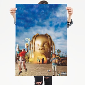 Travis Scott - Astroworld Premium Matte vertikales Poster