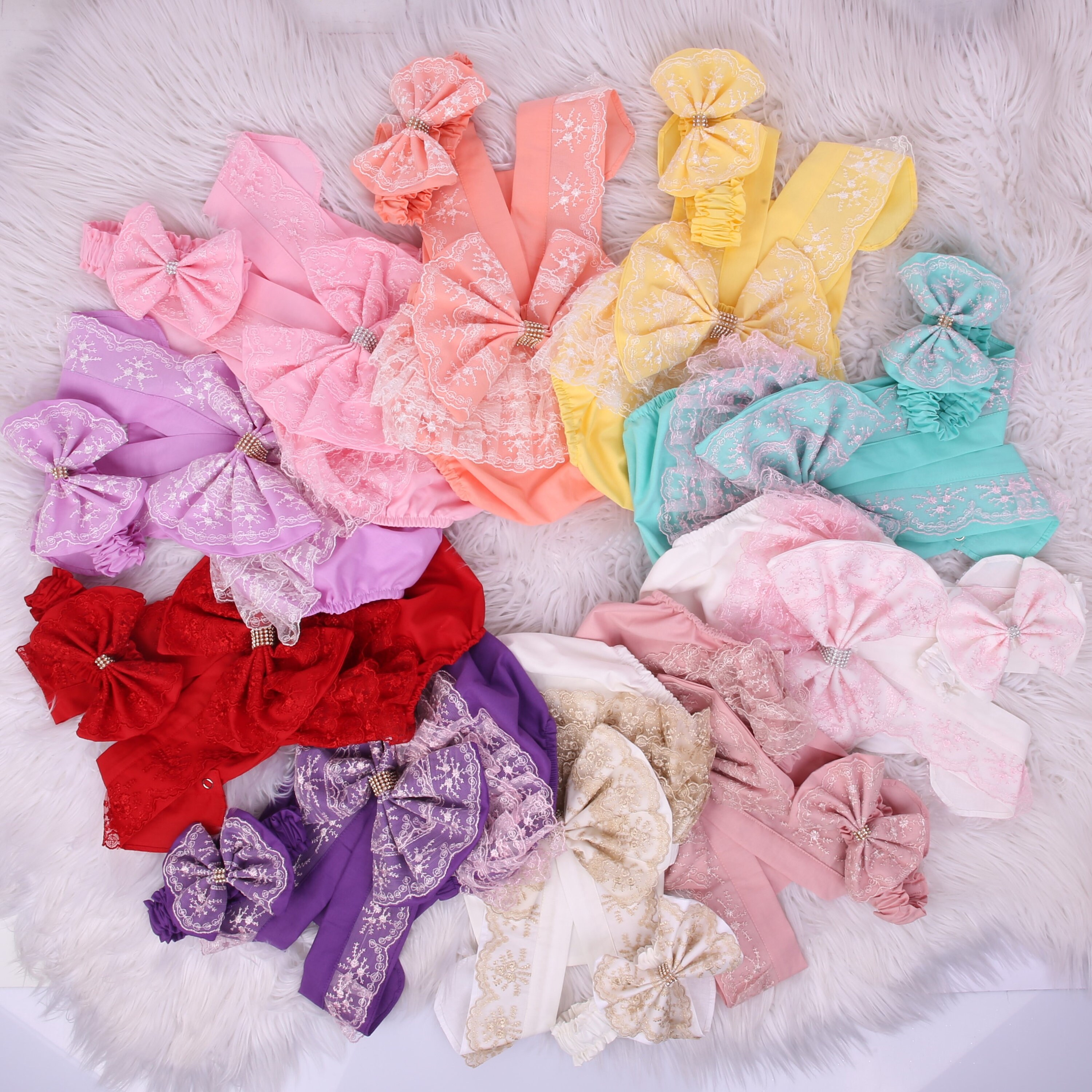 Baby Nerina Romper, Vintage Pink