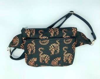 Tiger Fanny Pack for Women, Metallic Tiger Print, Hip Bag, Cross  Body Bag, Minimalist Bag, Belt Bag, Bum Bag, Gifts for Women Gift for Teen