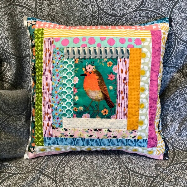 Quilted Pillow Etsy