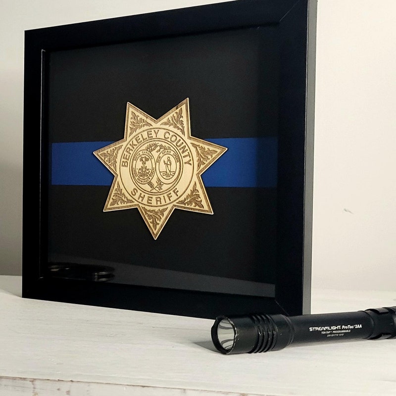 Police Shadow Box - Etsy