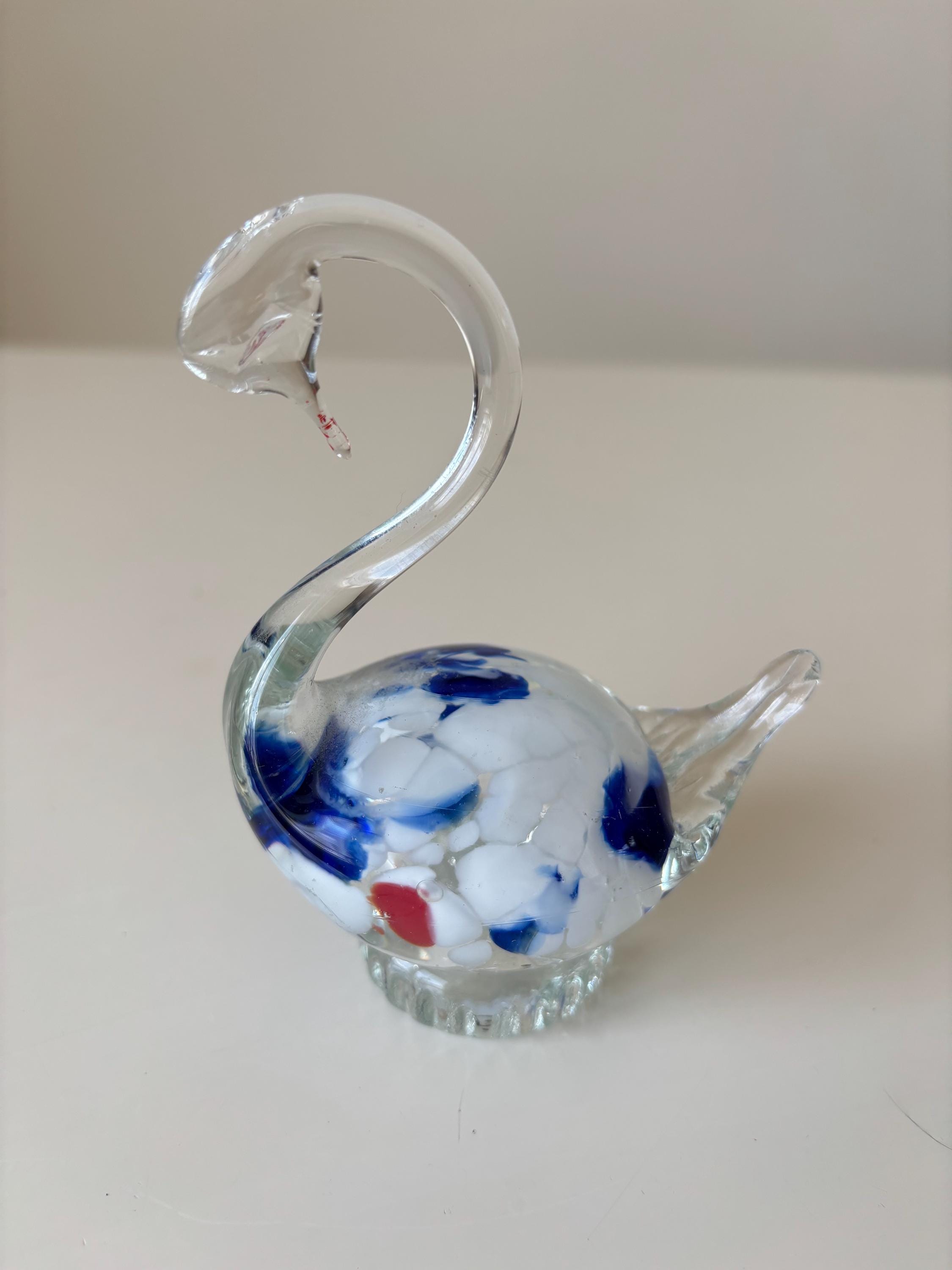 Murano Glass Swan - Etsy