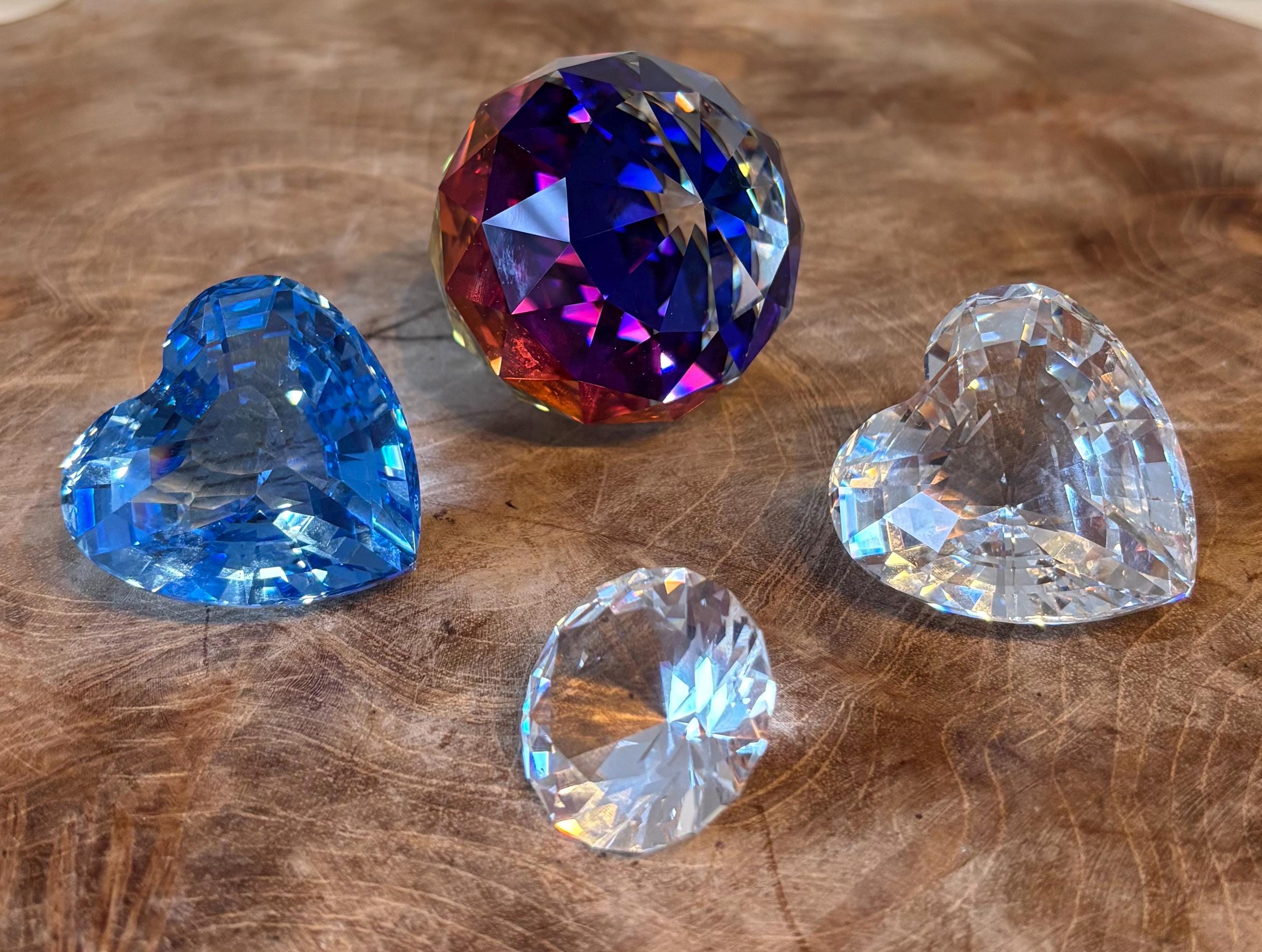 Swarovski Diamond Paperweight - Etsy