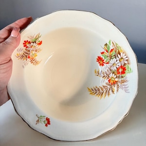 Vintage Alfred Meakin &#39;Marigold&#39; Collection Servierschale / Schüssel Geschirr