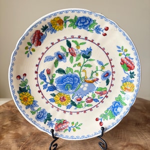 Rare Antique c1930 Masons Patent Ironstone China ‘Regency’ Large Saucer / Small Plate. English Collectors Pottery.
