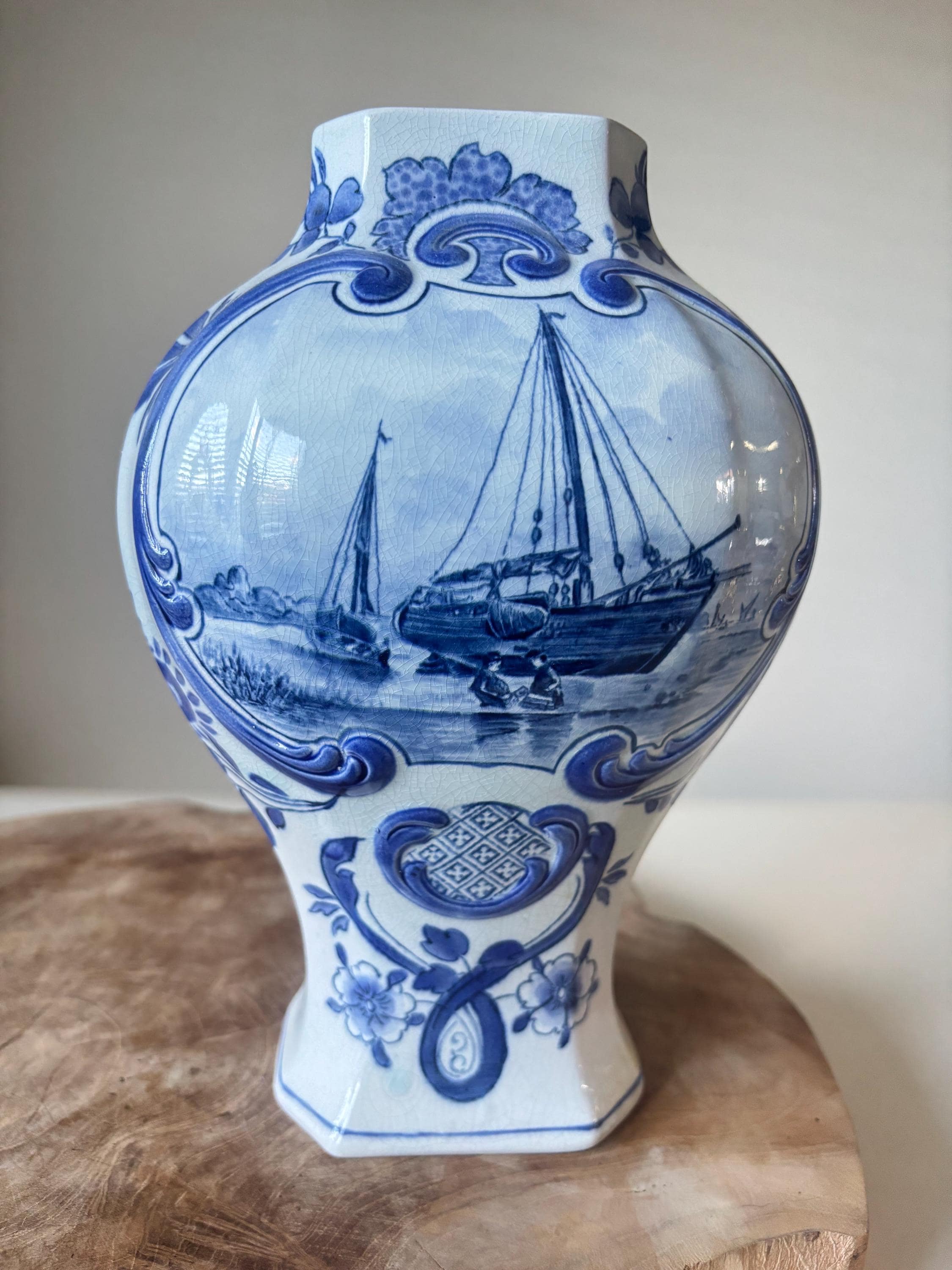 Villeroy Boch Blue Vase - Etsy