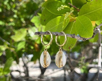 Cowrie Shell Earrings