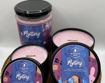 Mystery | Bookish Candle | Bookish & Literary Inspired | Wood Wick Candles | Handmade Candles | Bookish Candles Gift