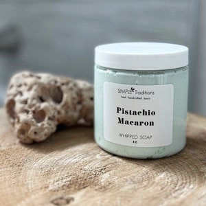 Sabonete Líquido Hidratante Corporal Vegano com Pistache e Macaron