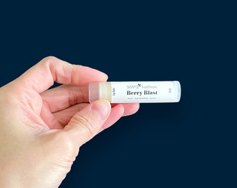 Berry Blast Lip Balm: Beeswax Lip Salve