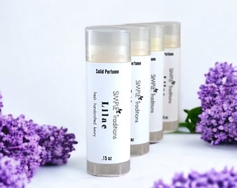 Lilac Perfume | Solid Perfume Stick | Moisturizing Perfume | Travel | Floral Scent | Scented | Floral Scented