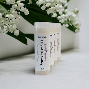 Lily of the Valley Solid Perfume: Travel-Safe Scent
