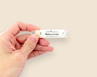Buttercream Lip Balm: Återfuktande läppsalva med bivax