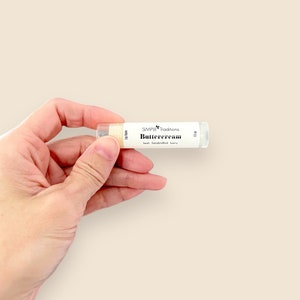 Buttercream Lip Balm: Moisturizing Beeswax Lip Salve