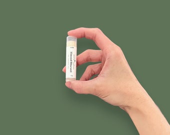 Almond Biscotti Beeswax Lip Balm: Moisturizing Lip Salve