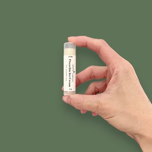 Pistachio Ice Cream Lip Balm: Beeswax Moisturizing Balm