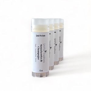 Fragole e Champagne Profumo Solido: Stick Profumato Idratante