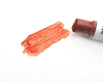 Burnt Orange Lip Tint: Courageous Dreamer, Moisturizing Balm, Peppermint Oil