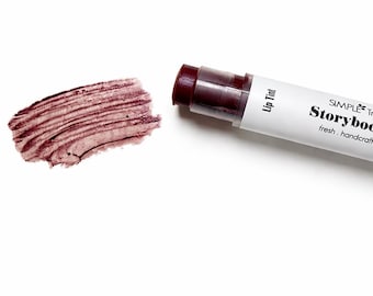 Storybook Kiss Tinted Lip Balm | Rosy Brown Shimmer | Nourishing Formula