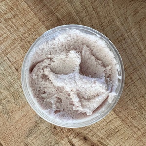 Vanilla Sugar Body Scrub Exfoliating Dry Skin Exfoliating Soap Whipped Soap Scrub image 2