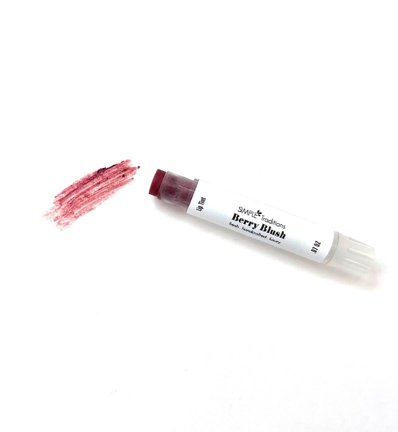 Berry Blush Lip Tint: Naturlig rosfärg, återfuktande läppvård bild 1