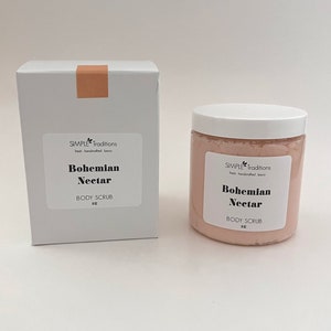 Bohemian Nectar Patchouli Exfoliating Soap Sugar Scrub Dry Skin Shaving Soap Body Scrub Unisex Scrub image 7