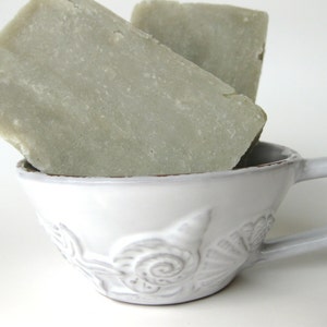 Tea Tree Face and Body Soap Bentonite Clay Acne Soap All Natural Vegan Handmade Soap Unisex Soap Best Artisan Soap image 7