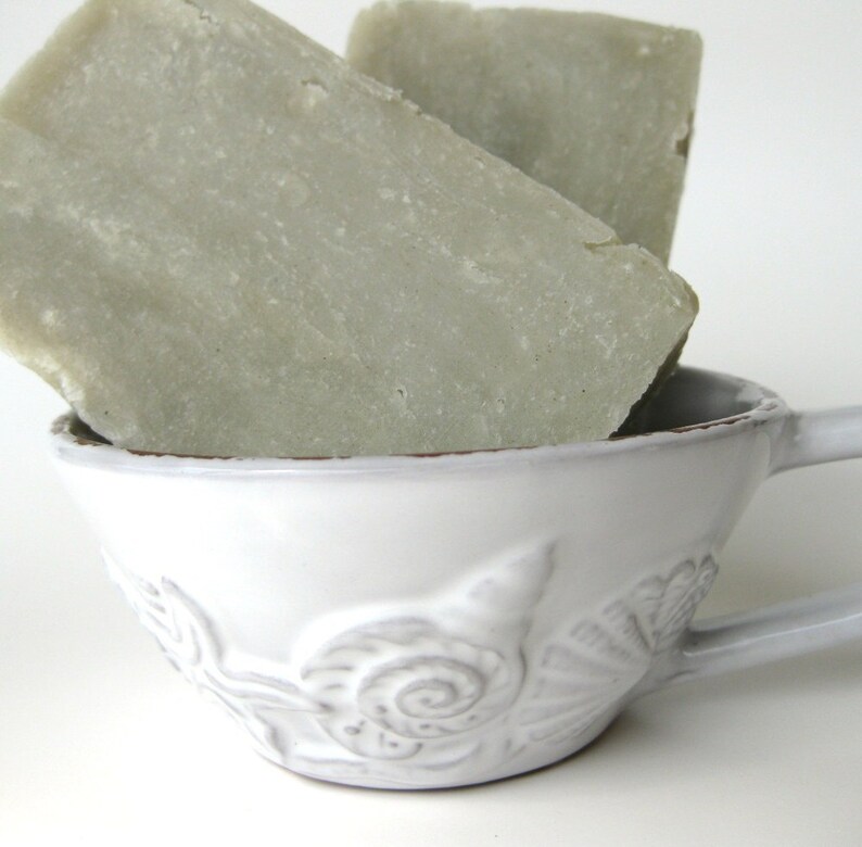 Tea Tree Face and Body Soap Bentonite Clay Acne Soap All Natural Vegan Handmade Soap Unisex Soap Best Artisan Soap image 7