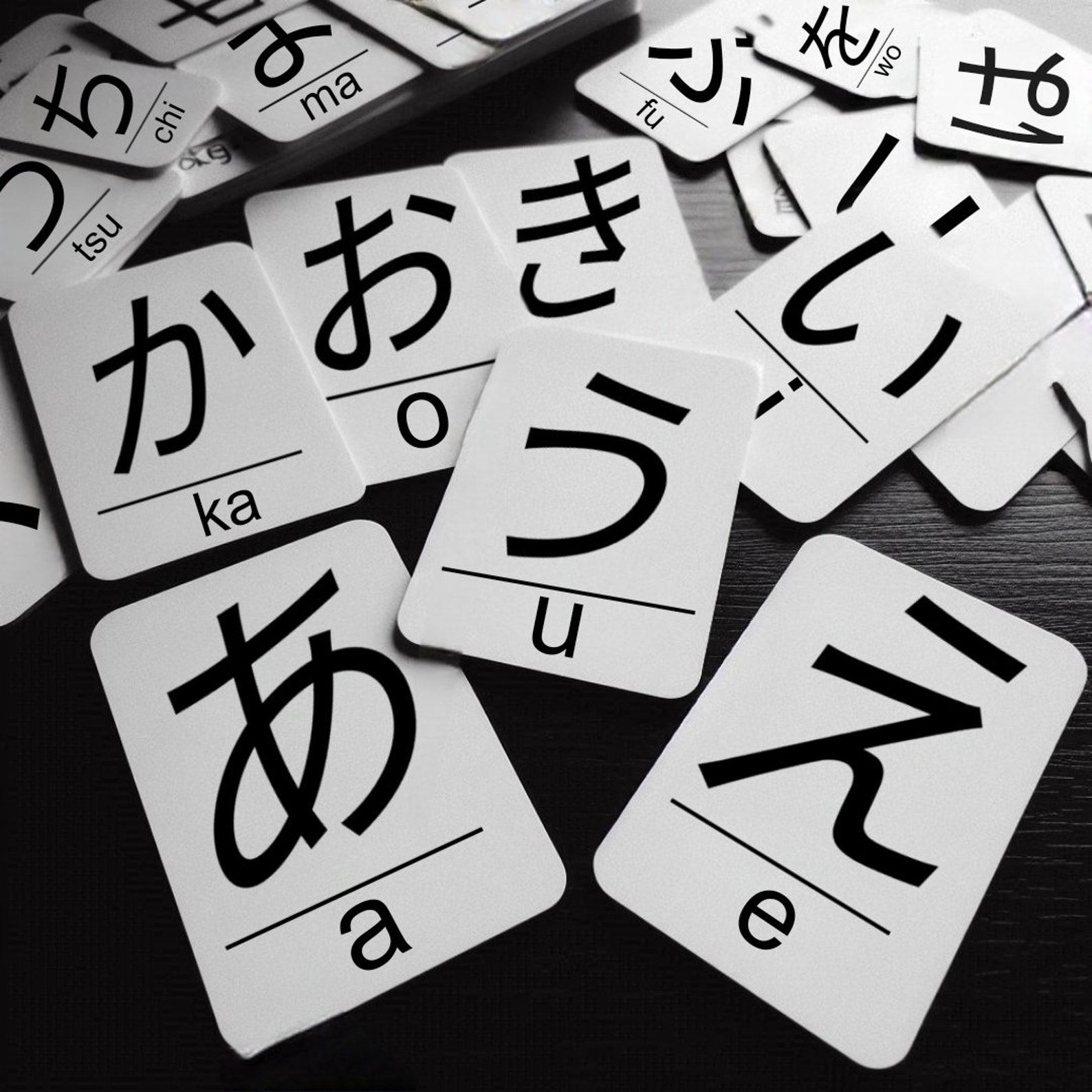 Hiragana and Katakana Flash Cards Printable Japanese for Beginners Learn Japanese Flash Cards ...