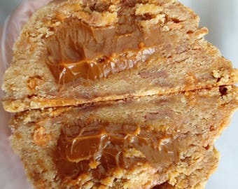 Gourmet Butterfinger Crunch Cookie Recipe | Soft & Chewy Stuffed Bakery-Style Cookies | Digital Download
