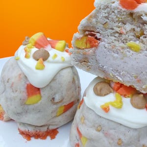 Spiced Peanut Butter Candy Corn Crunch