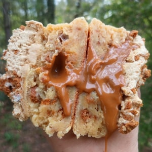 Biscoff Banana Pudding Cookie Recipe | Soft Stuffed Cookies | Digital Download