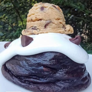 Receta de galletas de chocolate rellenas de caos