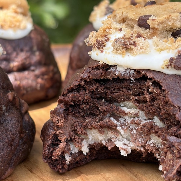 Stuffed Chocolate Chaos Cookie Recipe + Oreo Peanut Butter Chip Mod | Stuffed Cookies | Digital Download
