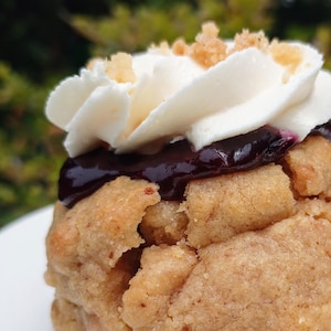 Blueberry Peach Crumble Cookie Recipe